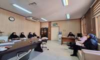 برگزاری جلسه حوزه5(هیأت علمی) با حوزه 6(منابع) اعتباربخشی پزشکی عمومی 